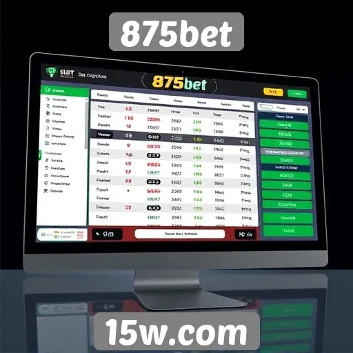 Facilidade de uso da interface do 875bet