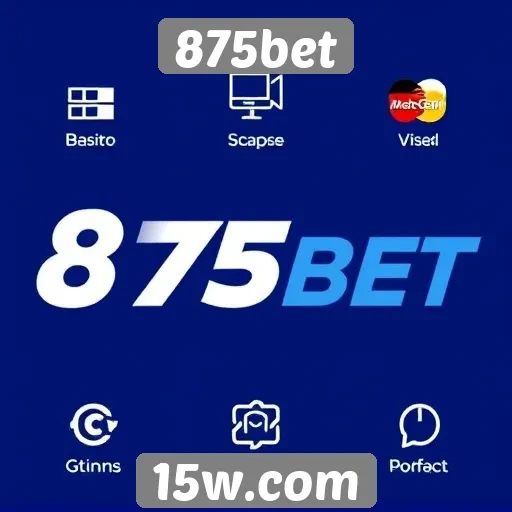 Métodos de pagamento disponíveis no 875bet