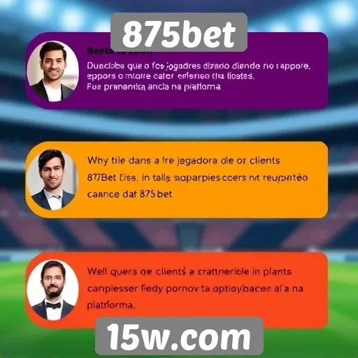 Opiniões de jogadores sobre o suporte ao cliente do 875bet